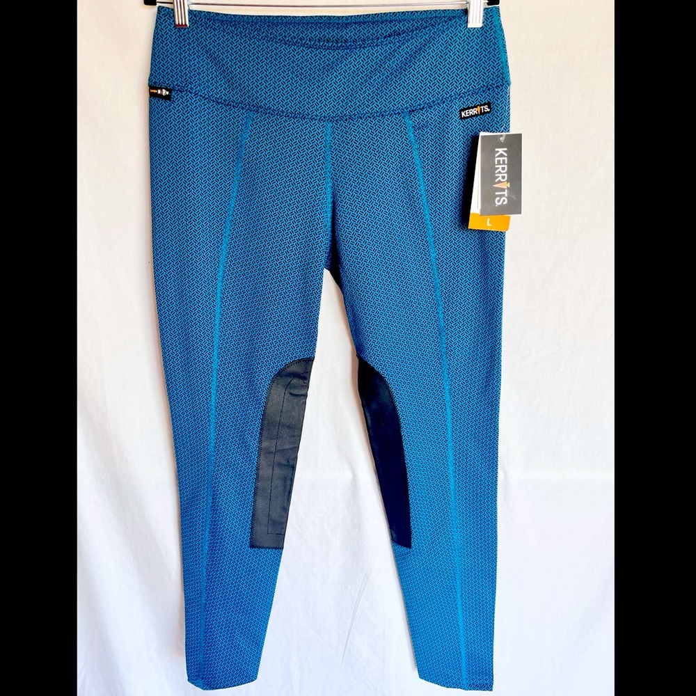 Kerrits Fleece Lite Knee Patch Riding Tights - Large